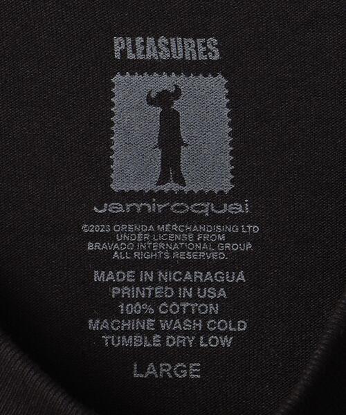 PLEASURES(プレジャー)の「<PLEASURES × Jamiroquai> TRAVELLING Tシャツ(Tシャツ/カットソー・メンズ・ブラック/ホワイト・L/M/XL)」の12枚目の写真