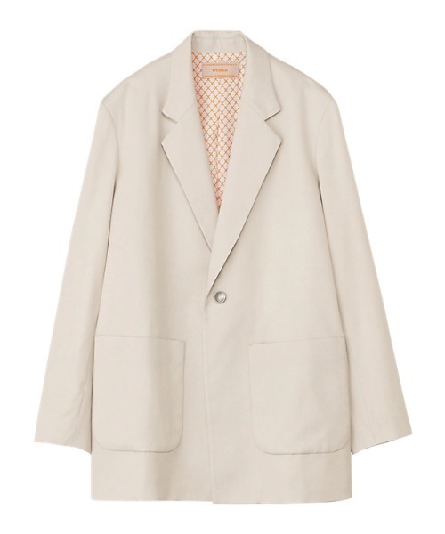 OTIGER(オータイガー)の「【OTIGER】WOMEN'S JACKET / ウィメンズジャケット(テーラードジャケット・レディース・ブラック/アイボリー・L/M/S)」の2枚目の写真