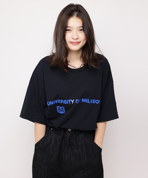 MILKBOY（ミルクボーイ）の「UNIVERSITY Tシャツ（Tシャツ/カットソー・メンズ・A/B・L/XXL）」の2枚目の写真