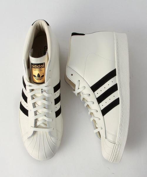 UNITED ARROWS（ユナイテッドアローズ）の「＜ADIDAS（アディダス）＞ PRO MDL VIN D（スニーカー・メンズ・ホワイト/ネイビー・28cm/27cm/26cm/26.5cm/28.5cm/27.5cm）」の2枚目の写真