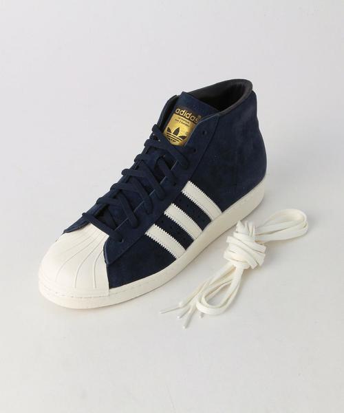 UNITED ARROWS（ユナイテッドアローズ）の「＜ADIDAS（アディダス）＞ PRO MDL VIN D（スニーカー・メンズ・ホワイト/ネイビー・28cm/27cm/26cm/26.5cm/28.5cm/27.5cm）」の9枚目の写真