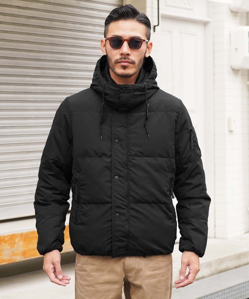 jiggys shop（ジギーズショップ）の「ポリピーチ ダウンジャケット（ダウンジャケット/コート・メンズ・ブラック・X-LARGE/LARGE/MEDIUM）」の10枚目の写真
