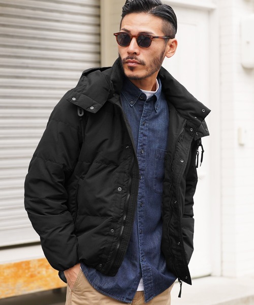 jiggys shop（ジギーズショップ）の「ポリピーチ ダウンジャケット（ダウンジャケット/コート・メンズ・ブラック・X-LARGE/LARGE/MEDIUM）」の3枚目の写真