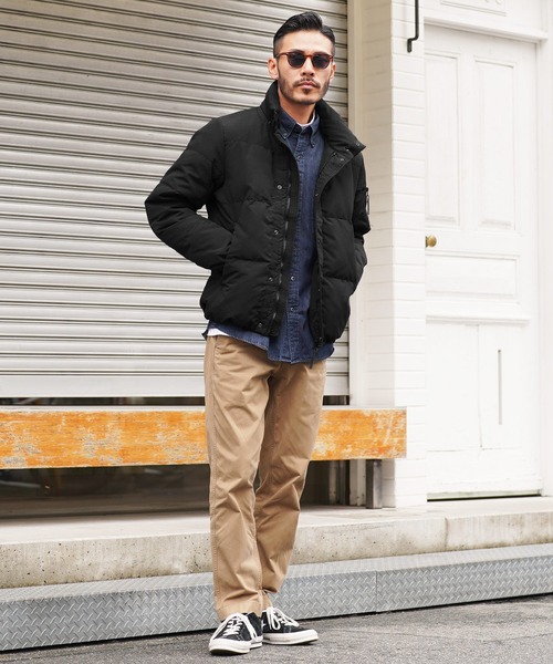 jiggys shop（ジギーズショップ）の「ポリピーチ ダウンジャケット（ダウンジャケット/コート・メンズ・ブラック・X-LARGE/LARGE/MEDIUM）」の9枚目の写真