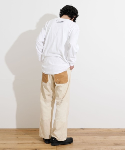 THE GOODLAND MARKET（ザグッドランドマーケット）の「ザ グッドランド マーケット　LONG-SLEEVE T-SHIRTS LOGO（Tシャツ/カットソー・メンズ・ホワイト・MEDIUM/X-LARGE）」の7枚目の写真