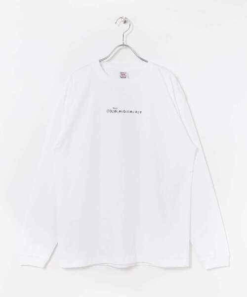 THE GOODLAND MARKET（ザグッドランドマーケット）の「ザ グッドランド マーケット　LONG-SLEEVE T-SHIRTS LOGO（Tシャツ/カットソー・メンズ・ホワイト・MEDIUM/X-LARGE）」の8枚目の写真