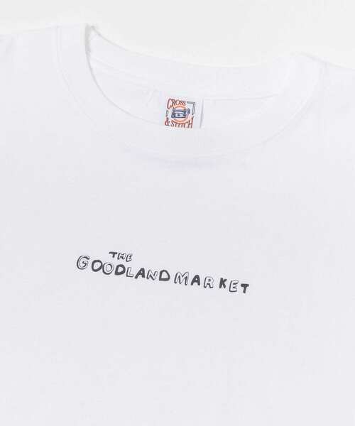 THE GOODLAND MARKET（ザグッドランドマーケット）の「ザ グッドランド マーケット　LONG-SLEEVE T-SHIRTS LOGO（Tシャツ/カットソー・メンズ・ホワイト・MEDIUM/X-LARGE）」の9枚目の写真