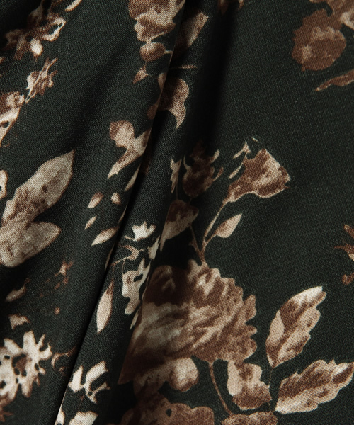 mystic(ミスティック)の「花柄タイトスカート(スカート・レディース・カーキ/ベージュ/ブラック・フリ-)」の10枚目の写真