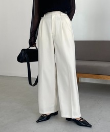 CAPRICIEUX LE'MAGE | 【ZOZOTOWN限定】【サイズ展開あり】ハイウエストカラースラックス(スラックス)