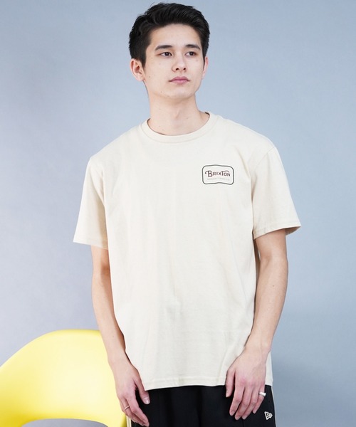 BRIXTON(ブリクストン)の「BRIXTON/ブリクストン 半袖Tシャツ バックプリント ブランドロゴ 17118(Tシャツ/カットソー・メンズ・ブラック/グリーン/イエロー・M/L)」の21枚目の写真