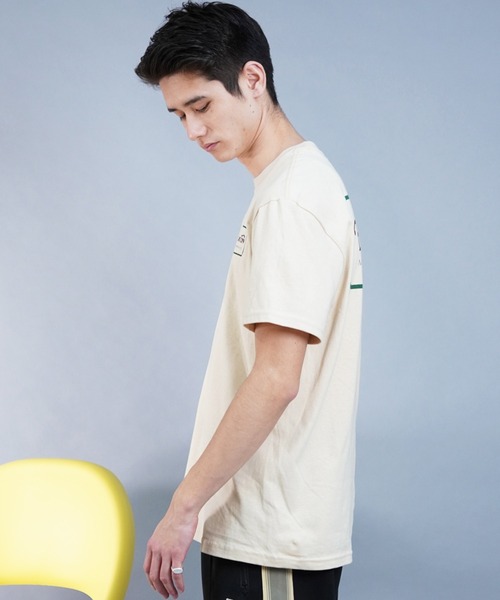 BRIXTON(ブリクストン)の「BRIXTON/ブリクストン 半袖Tシャツ バックプリント ブランドロゴ 17118(Tシャツ/カットソー・メンズ・ブラック/グリーン/イエロー・M/L)」の22枚目の写真