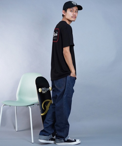 BRIXTON(ブリクストン)の「BRIXTON/ブリクストン 半袖Tシャツ バックプリント ブランドロゴ 17118(Tシャツ/カットソー・メンズ・ブラック/グリーン/イエロー・M/L)」の11枚目の写真