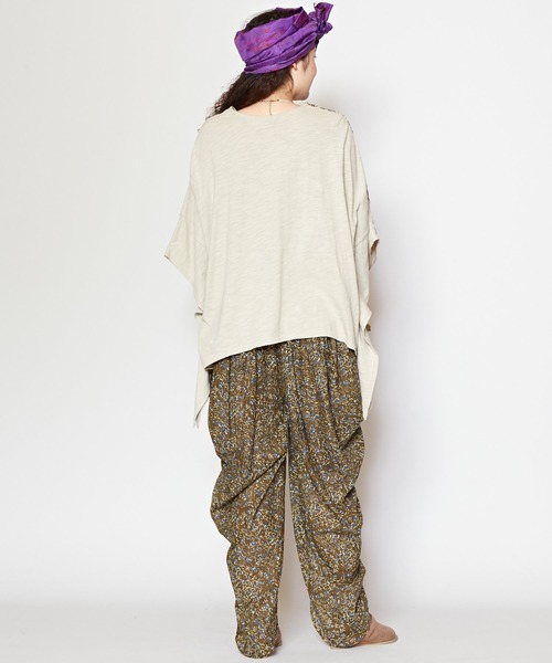 チャイハネ（チャイハネ）の「【チャイハネ】サルカムパンツ（その他パンツ・レディース・イエロー/カーキ/レッド・FREE）」の9枚目の写真