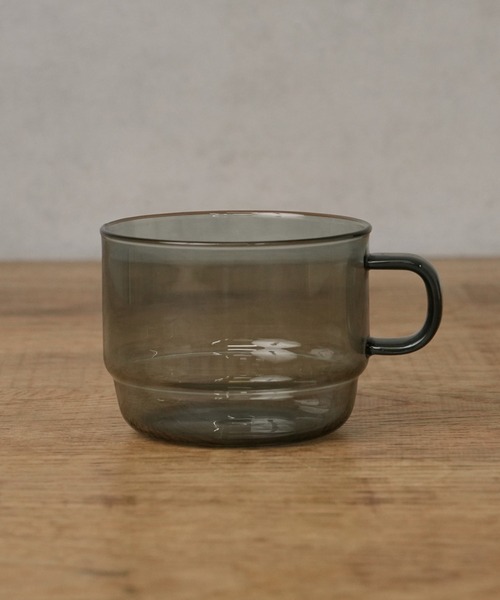 BIRTHDAY BAR（バースデイバー）の「HARIO COLORS スタックマグカップ（グラス/マグカップ/タンブラー・レディース・ブラウン/グレー・フリー）」の2枚目の写真