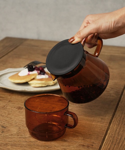 BIRTHDAY BAR（バースデイバー）の「HARIO COLORS スタックマグカップ（グラス/マグカップ/タンブラー・レディース・ブラウン/グレー・フリー）」の5枚目の写真