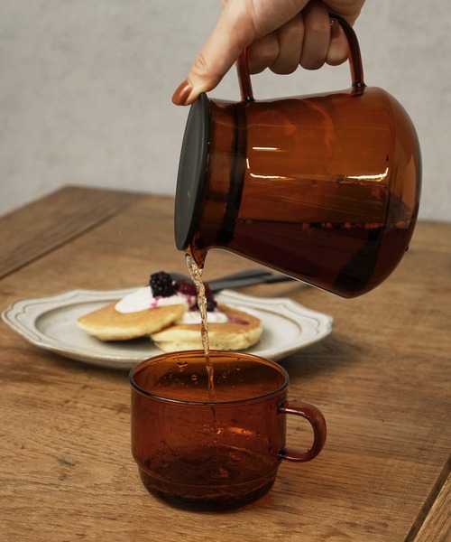 BIRTHDAY BAR（バースデイバー）の「HARIO COLORS スタックマグカップ（グラス/マグカップ/タンブラー・レディース・ブラウン/グレー・フリー）」の6枚目の写真