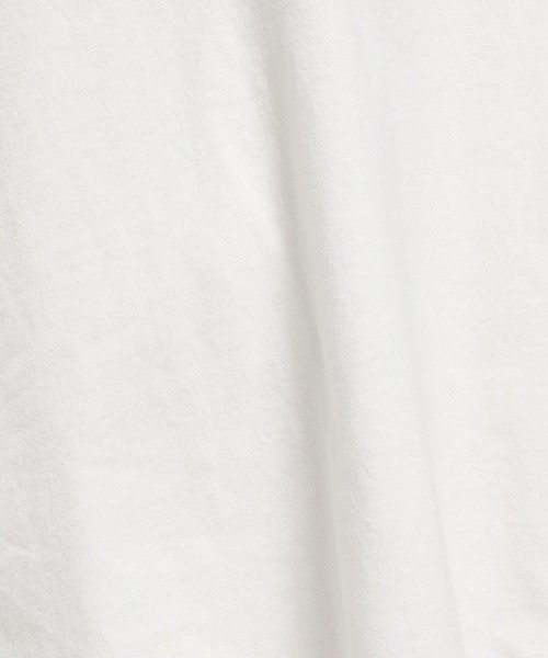 GLOBAL WORK Smile Seed Store（グローバルワーク スマイルシードストア）の「コットンアシメフレアTシャツ長袖/984085（Tシャツ/カットソー・レディース・オフホワイト/グレー系その他/ブラック/ライトベージュ・LARGE/SMALL/MEDIUM/X-LARGE）」の10枚目の写真