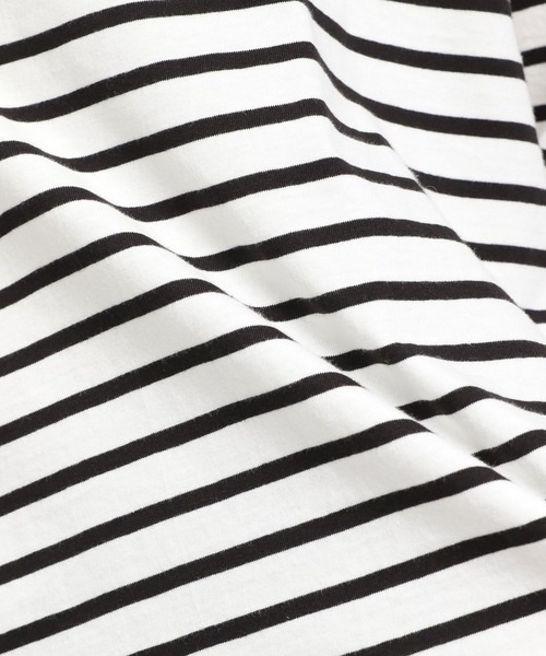 GLOBAL WORK Smile Seed Store（グローバルワーク スマイルシードストア）の「コットンアシメフレアTシャツ長袖/984085（Tシャツ/カットソー・レディース・オフホワイト/グレー系その他/ブラック/ライトベージュ・LARGE/SMALL/MEDIUM/X-LARGE）」の12枚目の写真