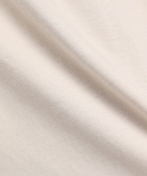 GLOBAL WORK Smile Seed Store（グローバルワーク スマイルシードストア）の「コットンアシメフレアTシャツ長袖/984085（Tシャツ/カットソー・レディース・オフホワイト/グレー系その他/ブラック/ライトベージュ・LARGE/SMALL/MEDIUM/X-LARGE）」の13枚目の写真