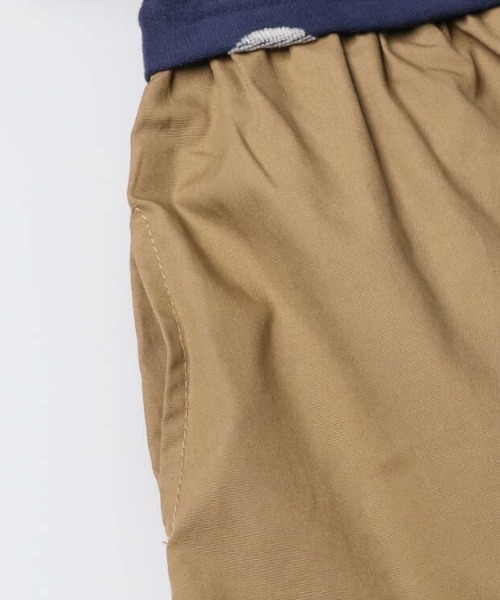 Moujonjon（ムージョンジョン）の「水玉ジャガード切替ワンピース（ワンピース・キッズ・ネイビー/オフホワイト・90/100/110/120/80/130/140）」の7枚目の写真