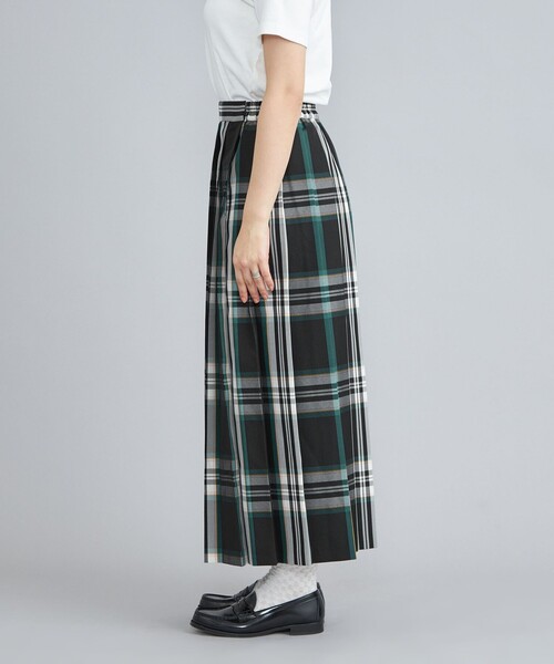 coen（コーエン）の「アソートチェックプリーツスカート（スカート・レディース・オフホワイト/ダークグレー/コバルトブルー・M/L）」の21枚目の写真