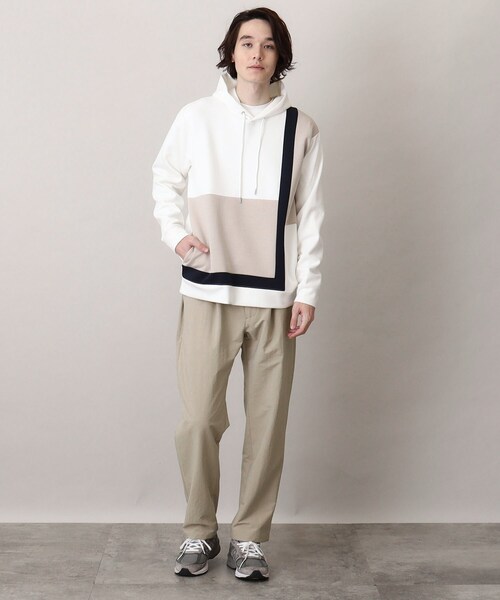 THE SHOP TK (ザ ショップ ティーケー )の「◆【MOVE FREE MOVE MORE 】【セットアップ可】SOLOTEXダブルクロスイージーパンツ(その他パンツ・メンズ・ナチュラル/ネイビー・04/03/02/01)」の17枚目の写真