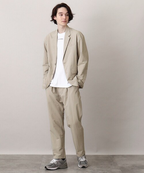 THE SHOP TK (ザ ショップ ティーケー )の「◆【MOVE FREE MOVE MORE 】【セットアップ可】SOLOTEXダブルクロスイージーパンツ(その他パンツ・メンズ・ナチュラル/ネイビー・04/03/02/01)」の18枚目の写真