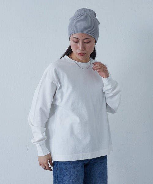 COLONY 2139(コロニートゥーワンスリーナイン)の「10/天竺長袖Tシャツ(Tシャツ/カットソー・レディース・ライム/オフホワイト/ブルー・FREE)」の21枚目の写真