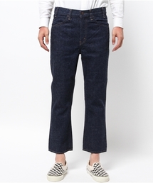 beams boyブーツカットデニム Lee BEAMS別注 ブーツカット デニムパンツ ジーンズ ブラック