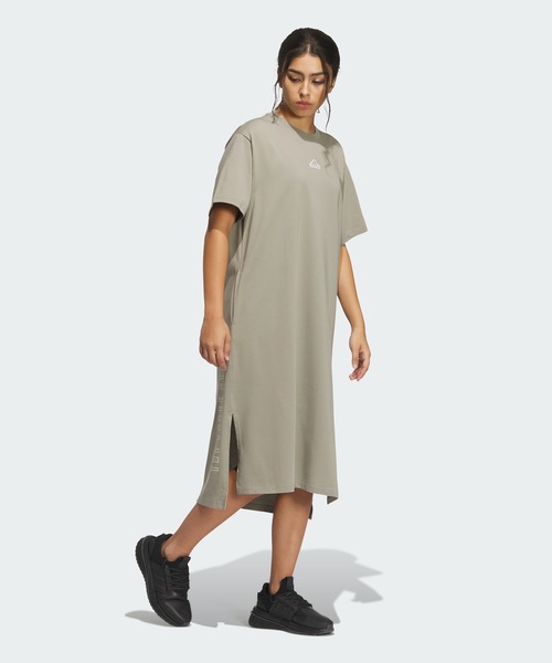 人気★adidas ワーディング ルーズフィット Tシャツワンピース セール】ワーディング ルーズフィット シングルジャージー T
