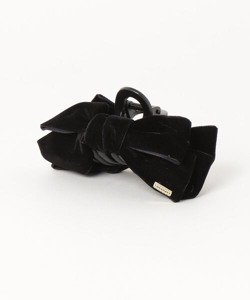E&C closet…（イーアンドシークローゼット）の「ベロアリボンヘアクリップ（バレッタ/ヘアクリップ・レディース・ブラック・FREE）」の20枚目の写真