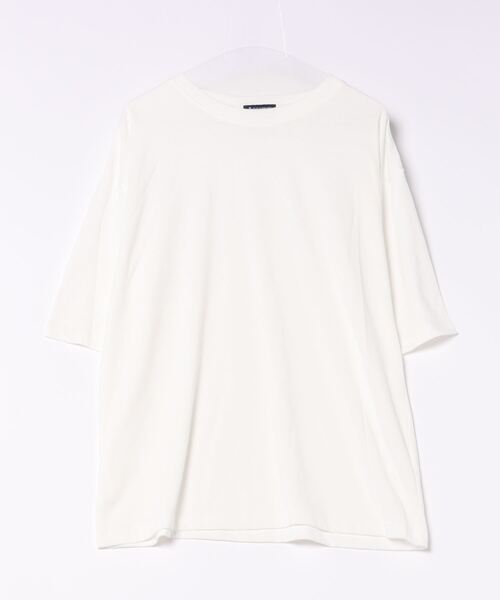 Blue Standard (ブルースタンダード)の「【BLUE STANDARD/ブルースタンダード】 フェイクスエード 無地 切り替えシャツ Tシャツ 2点セット(シャツ/ブラウス・メンズ・スミクロ/ダークブルー/ライトベージュ・MEDIUM/LARGE/X-LARGE)」の4枚目の写真