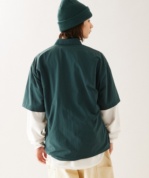 JOURNAL STANDARD(ジャーナルスタンダード)の「【ZOZO限定】FUNCTION SH PO SS / ファンクション プルオーバー 半袖(シャツ/ブラウス・メンズ・チャコールグレー/グレイッシュブルー/ネイビー/モスグリーン/ブラック/ライトベージュ/カーキ・M/L)」の21枚目の写真