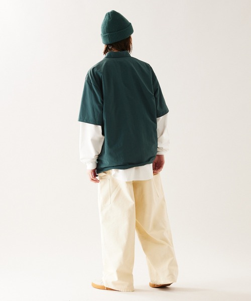 JOURNAL STANDARD(ジャーナルスタンダード)の「【ZOZO限定】FUNCTION SH PO SS / ファンクション プルオーバー 半袖(シャツ/ブラウス・メンズ・チャコールグレー/グレイッシュブルー/ネイビー/モスグリーン/ブラック/ライトベージュ/カーキ・M/L)」の17枚目の写真