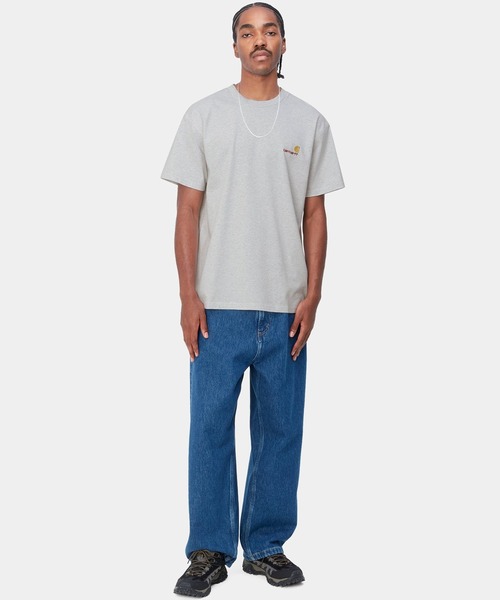 Carhartt WIP/カーハートダブリューアイピー S/S AMERICAN SCRIPTT-SHIRT 半袖Tシャツ I029956(Tシャツ/カットソー)|Carhartt WIP(カーハートダブリューアイピー) Carhartt WIP/カーハートダブリューアイピー S/S AMERICAN SCRIPTT-SHIRT 半袖Tシャツ I029956(Tシャツ/カットソー)|Carhartt WIP(カーハートダブリューアイピー)