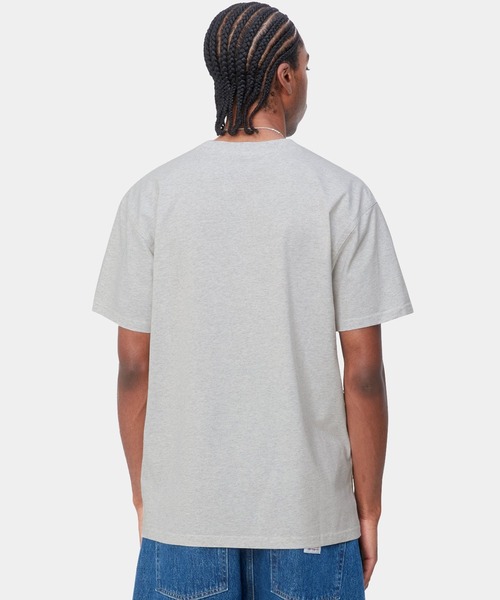 Carhartt WIP（カーハートダブリューアイピー）の「Carhartt WIP/カーハートダブリューアイピー S/S AMERICAN SCRIPTT-SHIRT 半袖Ｔシャツ I029956（Tシャツ/カットソー・メンズ・ブラック/ヘザーグレー/ライトブルー/ベージュ/ホワイト/ブラウン・XL/M/S/L）」の22枚目の写真