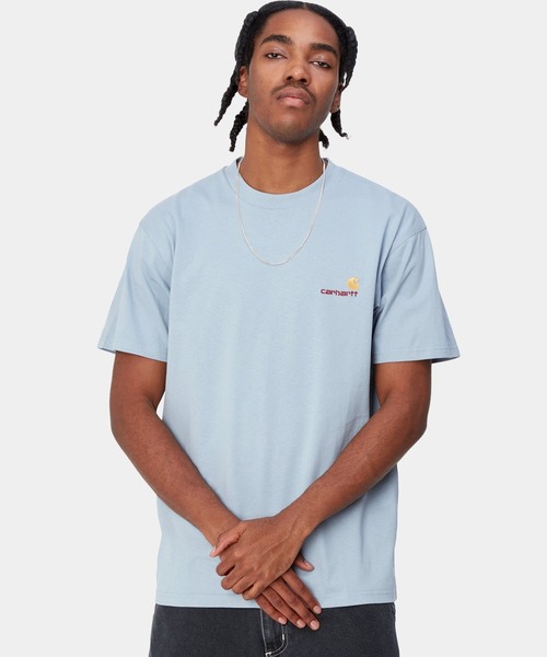 Carhartt WIP/カーハートダブリューアイピー S/S AMERICAN SCRIPTT-SHIRT 半袖Tシャツ I029956(Tシャツ/カットソー)|Carhartt WIP(カーハートダブリューアイピー) Carhartt WIP/カーハートダブリューアイピー S/S AMERICAN SCRIPTT-SHIRT 半袖Tシャツ I029956(Tシャツ/カットソー)|Carhartt WIP(カーハートダブリューアイピー)