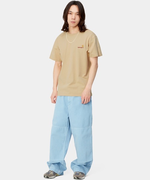 Carhartt WIP/カーハートダブリューアイピー S/S AMERICAN SCRIPTT-SHIRT 半袖Tシャツ I029956(Tシャツ/カットソー)|Carhartt WIP(カーハートダブリューアイピー) Carhartt WIP/カーハートダブリューアイピー S/S AMERICAN SCRIPTT-SHIRT 半袖Tシャツ I029956(Tシャツ/カットソー)|Carhartt WIP(カーハートダブリューアイピー)