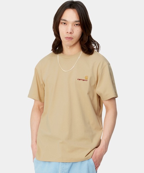 Carhartt WIP/カーハートダブリューアイピー S/S AMERICAN SCRIPTT-SHIRT 半袖Tシャツ I029956(Tシャツ/カットソー)|Carhartt WIP(カーハートダブリューアイピー) Carhartt WIP/カーハートダブリューアイピー S/S AMERICAN SCRIPTT-SHIRT 半袖Tシャツ I029956(Tシャツ/カットソー)|Carhartt WIP(カーハートダブリューアイピー)
