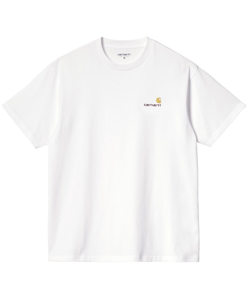Carhartt WIP（カーハートダブリューアイピー）の「Carhartt WIP/カーハートダブリューアイピー S/S AMERICAN SCRIPTT-SHIRT 半袖Ｔシャツ I029956（Tシャツ/カットソー・メンズ・ブラック/ヘザーグレー/ライトブルー/ベージュ/ホワイト/ブラウン・XL/M/S/L）」の14枚目の写真