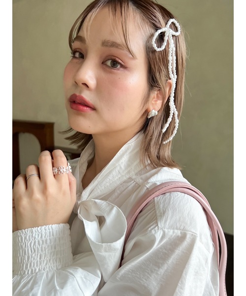 JUMELLE(ジュメロ)の「flower shape ring(リング・レディース・シルバー・FREE)」の11枚目の写真