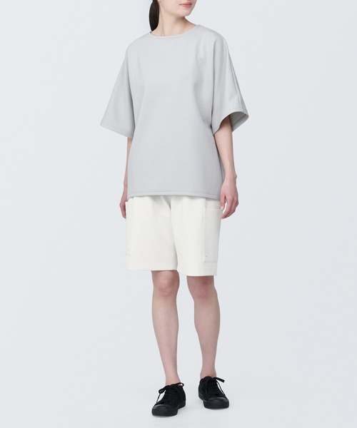 無印良品（ムジルシリョウヒン）の「撥水二重編みショートパンツ