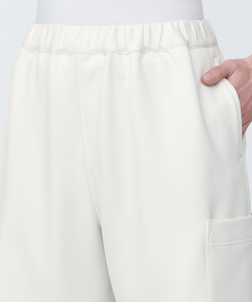 無印良品(ムジルシリョウヒン)の「撥水二重編みショートパンツ(カーゴパンツ・メンズ・ブラック/アイボリー・XS/S/M/L/XL)」の7枚目の写真