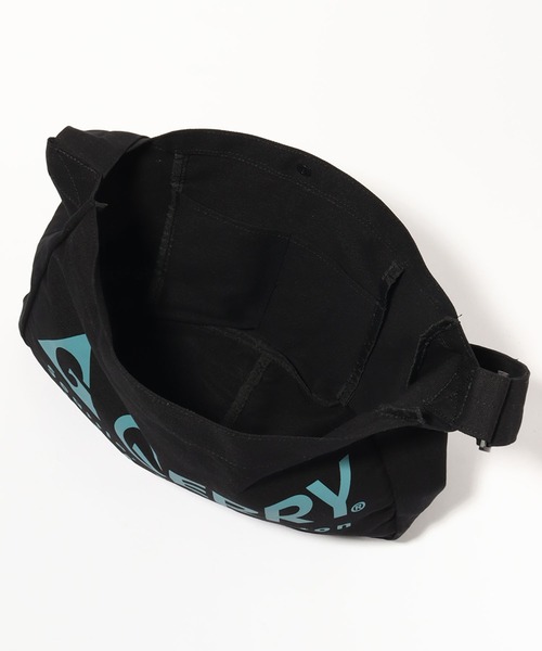 GERRY(ジェリー)の「【GERRY/ジェリー】ニュースペーパー キャンバス ロゴ ショルダーバッグ(ショルダーバッグ・メンズ・アイボリー/ブラック・FREE)」の8枚目の写真