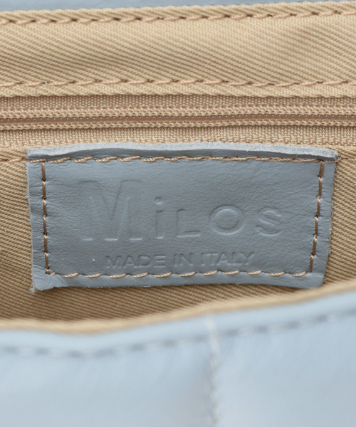 La TOTALITE（ラトータリテ）の「【MILOS/ミロス】別注スクエアキルトショルダーBAG（ショルダーバッグ・レディース・アイボリー/ブルー系その他・FREE）」の16枚目の写真