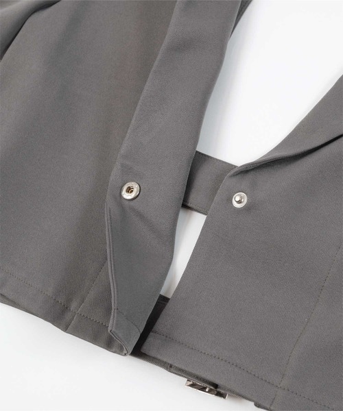 バックベルト半袖テーラードジャケット（テーラードジャケット）｜miette（ミエット）