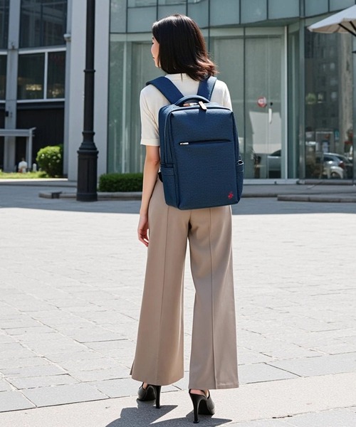 BEVERLY HILLS POLO CLUB(ビバリーヒルズポロクラブ)の「【BEVERLY HILLS POLO CLUB ビバリーヒルズポロクラブ】 スクエアリュックサック ポニー刺繍 バックパック 大容量 約20L(バックパック/リュック・メンズ・ブラック/ベージュ/ネイビー・FREE)」の10枚目の写真