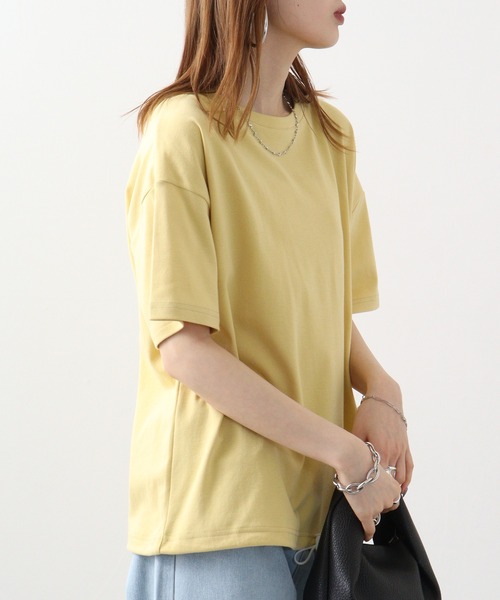 Arinomama(アリノママ)の「Arinomama ドロストTシャツ(Tシャツ/カットソー・レディース・ライトイエロー/ブラック/ホワイト・FREE)」の18枚目の写真