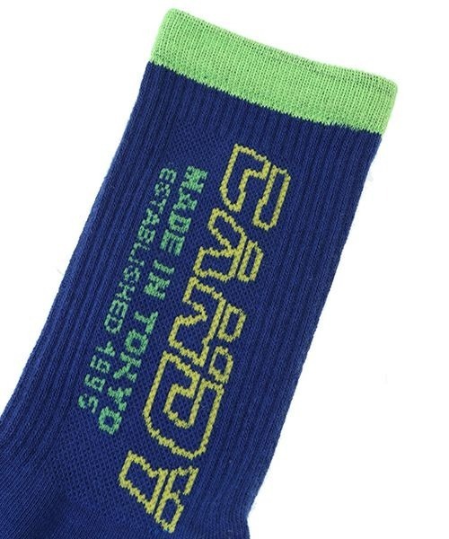 Candy Stripper（キャンディストリッパー）の「CANDY LOGO RIB ソックス（ソックス/靴下・レディース・ブルー/ピンク/ブラック・FREE）」の5枚目の写真