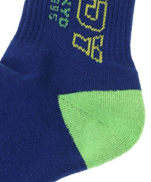 Candy Stripper（キャンディストリッパー）の「CANDY LOGO RIB ソックス（ソックス/靴下・レディース・ブルー/ピンク/ブラック・FREE）」の6枚目の写真